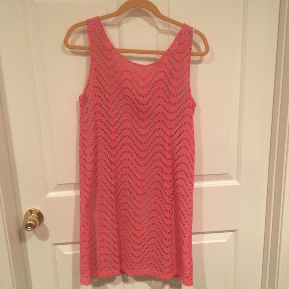 TRACY NEGOSHIAN EYELET SUNDRESS NEW WITH TAGS